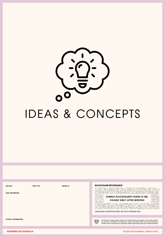 Ideas & Concepts